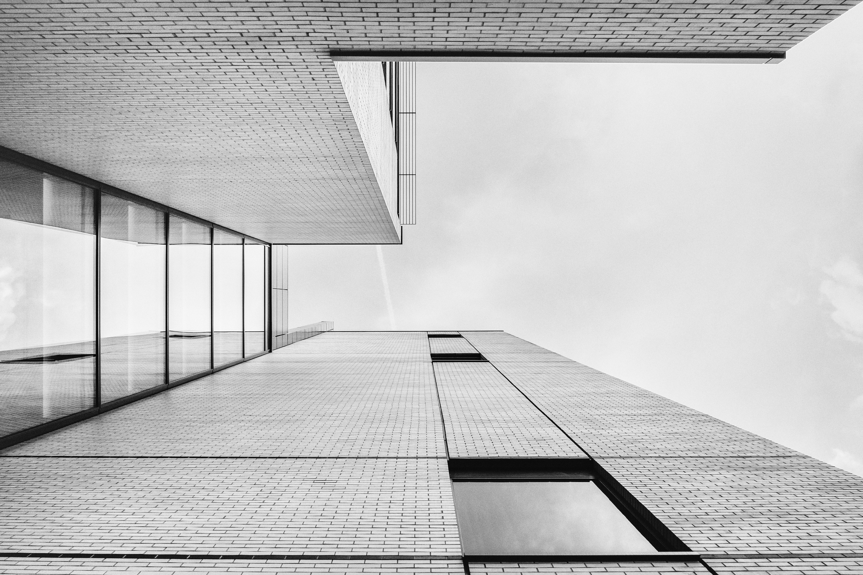Architectural façade detail from the commercial real estate development portfolio